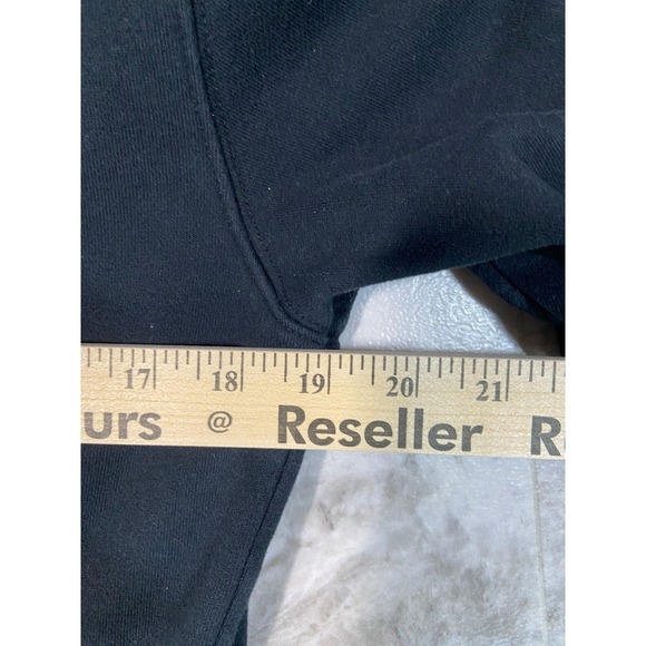 GOAT USA OG Black Hoodie Graphic Print Pullover Men's Size XS Streetwear Style - Picture 10 of 14